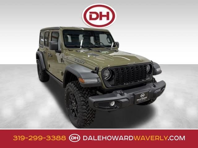 2026 Jeep Wrangler Willys in 41 Exterior Paint — front three-quarter view