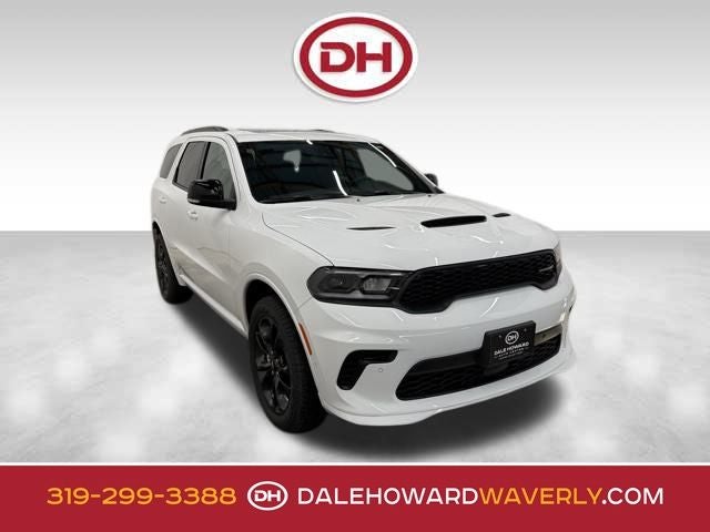 2026 Dodge Durango GT Plus in White Knuckle Clear-Coat Exterior Paint — front three-quarter view