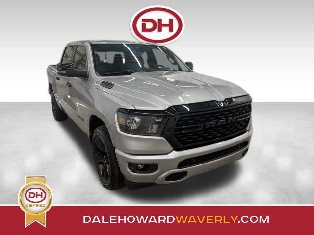 2023 RAM 1500 Big Horn/Lone Star in Billet Silver Metallic Clearcoat — front three-quarter view