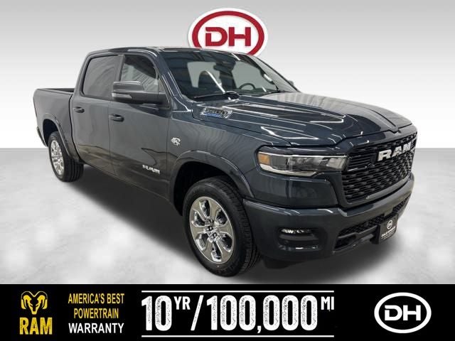 2026 RAM 1500 Big Horn/Lone Star in Forged Blue Metallic Exterior Paint — front three-quarter view
