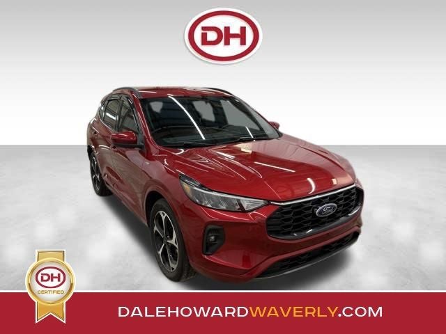 2024 Ford Escape ST-Line Select in Red — front three-quarter view
