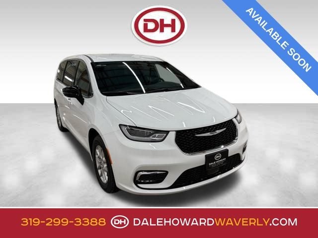 2026 Chrysler Pacifica Select in Bright White Clear-Coat Exterior Paint — front three-quarter view