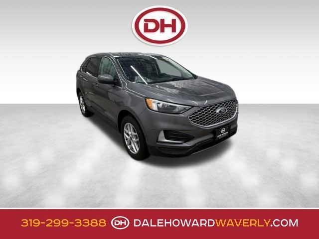 2023 Ford Edge SEL in Gray Metallic — front three-quarter view