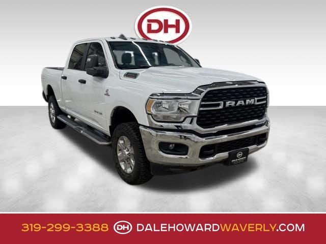 2023 RAM 3500 Big Horn in Bright White Clearcoat — front three-quarter view