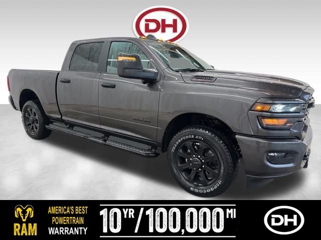 2026 RAM 2500 Big Horn in Granite Crystal Metallic Clear-Coat Exterior Paint — front three-quarter view