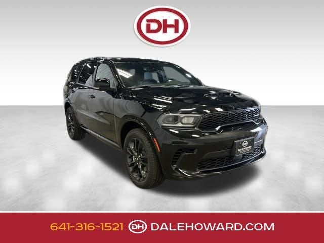 2026 Dodge Durango GT Plus in Db Black Crystal Clearcoat — front three-quarter view