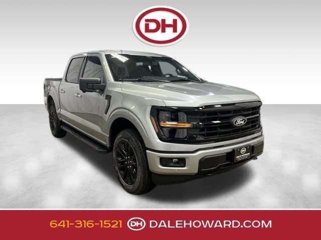2026 Ford F-150 XLT in Silver Metallic — front three-quarter view