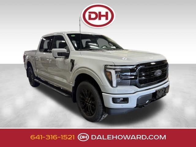 2026 Ford F-150 Lariat in Avalanche — front three-quarter view