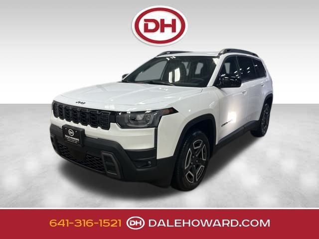 2026 Jeep Cherokee Limited in Bright White Clearcoat — front three-quarter view