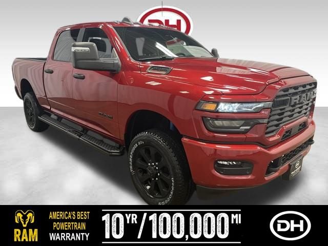 2026 RAM 2500 Big Horn in Molten Red Pearlcoat — front three-quarter view