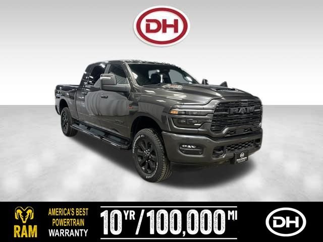 2026 RAM 2500 Laramie in Granite Crystal Metallic Clearcoat — front three-quarter view
