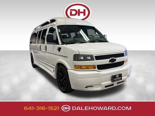 2026 Chevrolet Express Cargo WT in Summit White — front three-quarter view