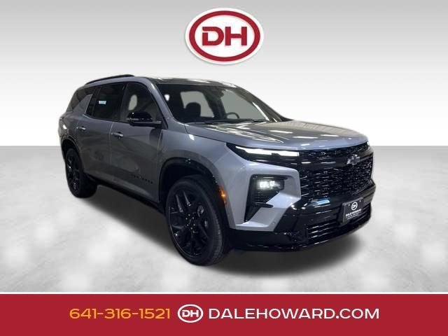 2026 Chevrolet Traverse RS in Sterling Gray Metallic — front three-quarter view